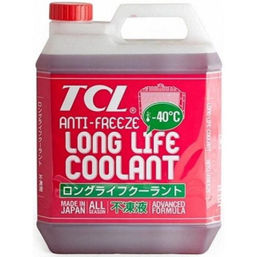 Tcl long life. Антифриз TCL LLC концентрат красный 2л.. Антифриз TLC long Life Coolant. TCL -40 антифриз. TCL антифриз Тойота g 12.