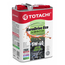 Масло моторное TOTACHI EURODRIVE ECO 5W-40 4л API SP ACEA C3 + фонарик в подарок